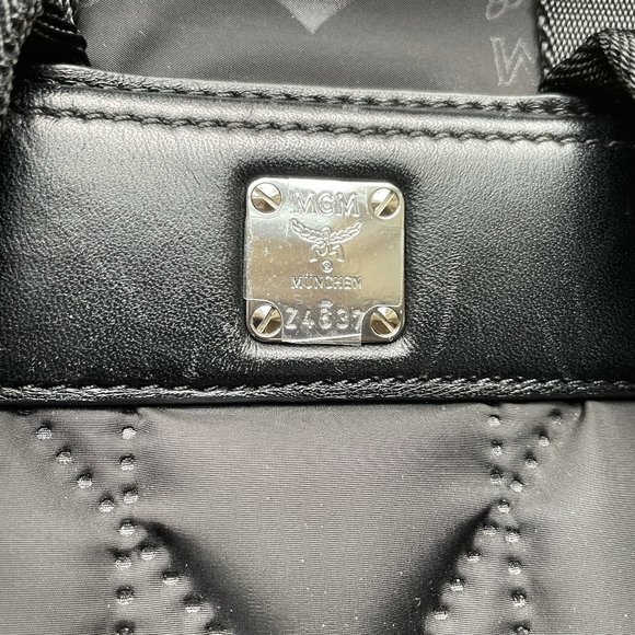 Great Condition!! MCM Dieter Nylon Backpack! main image 7
